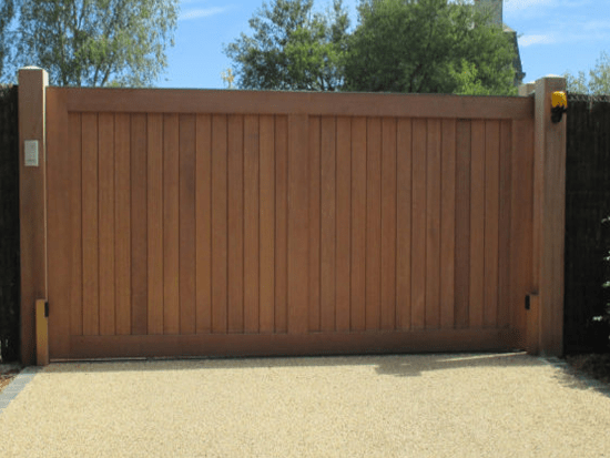 Fencing installation in Bedford with wooden composite and metal options